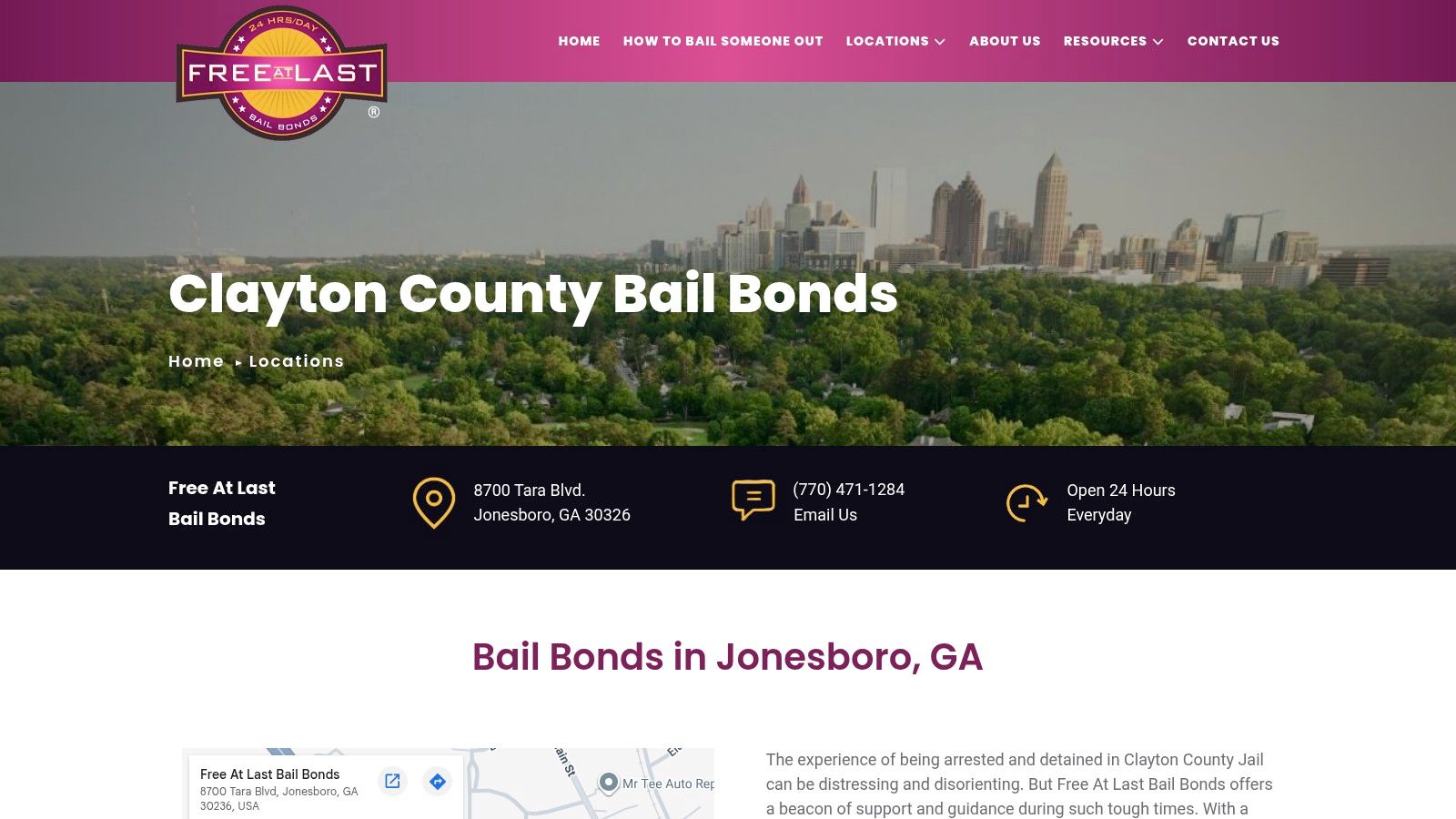 Free At Last Bail Bonds (Clayton County/Jonesboro)
