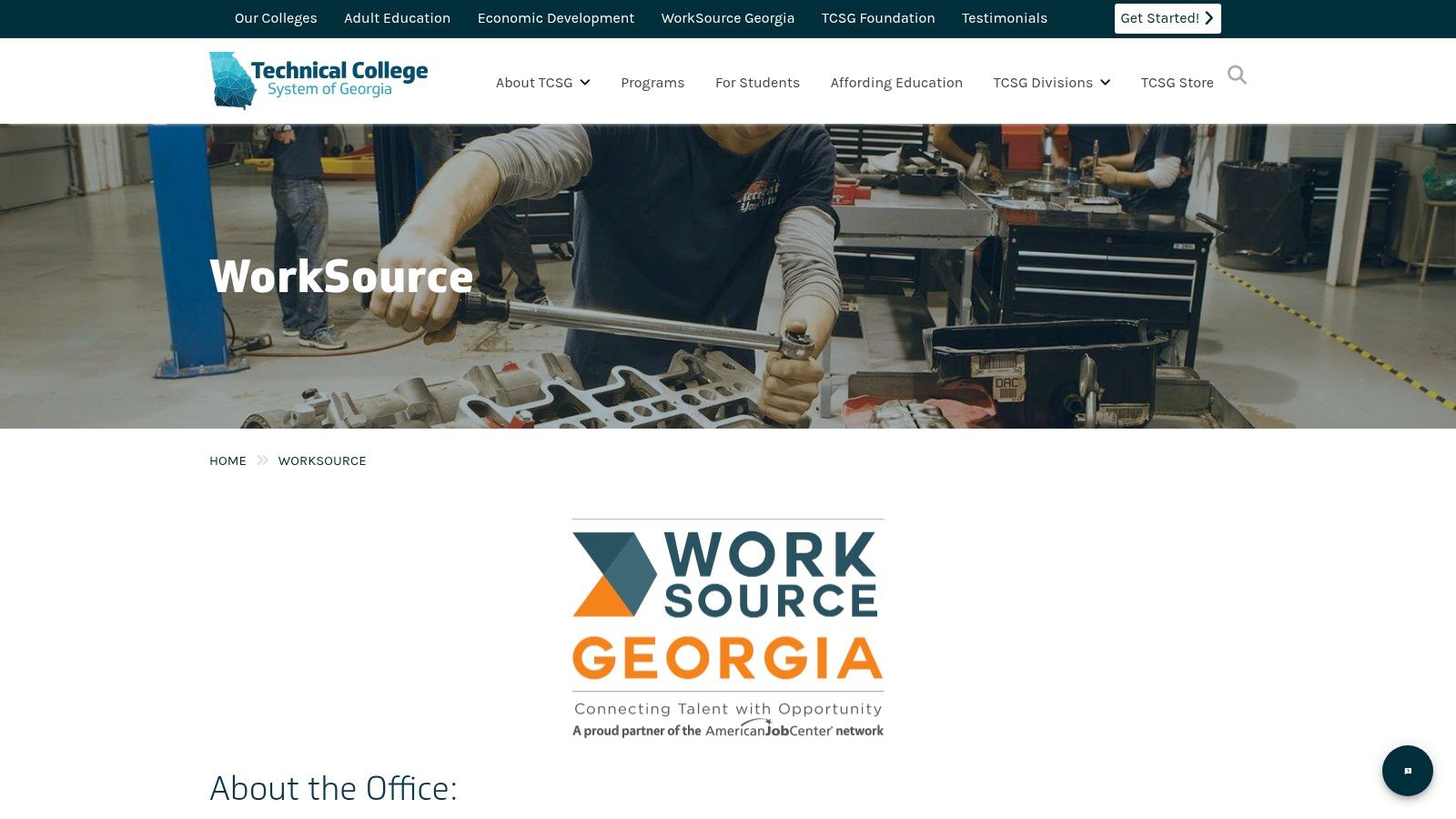 WorkSource Georgia (statewide WIOA workforce system)